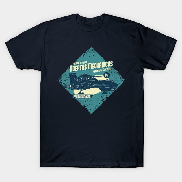Thunderhawk - Adeptus Mechanicus T-Shirt by Exterminatus